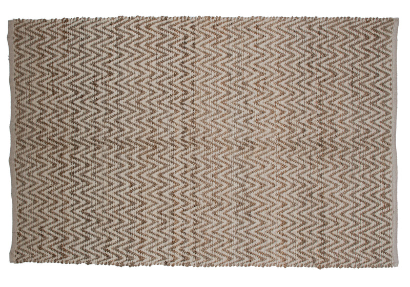 Jute Chenille Herringbone Rug Oak Tree Living