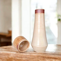 Ceramic Bottle & Cup Set
