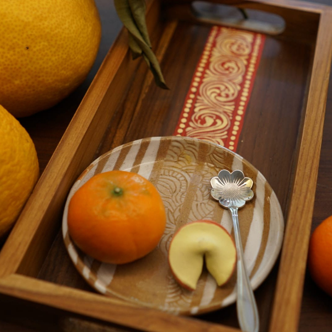 Aipan Teakwood Tray- Small