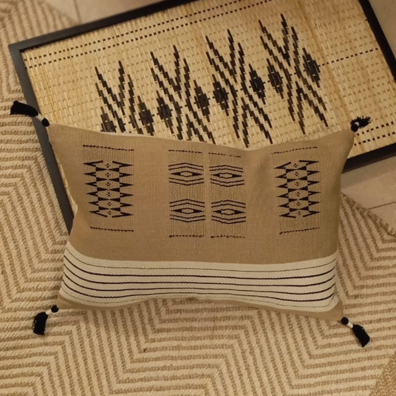 Dhania Lumbar Naga Cushion Cover