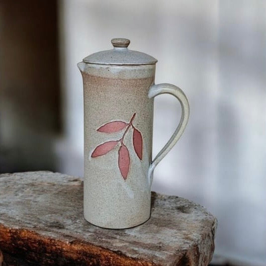 Leaf Jug with Lid