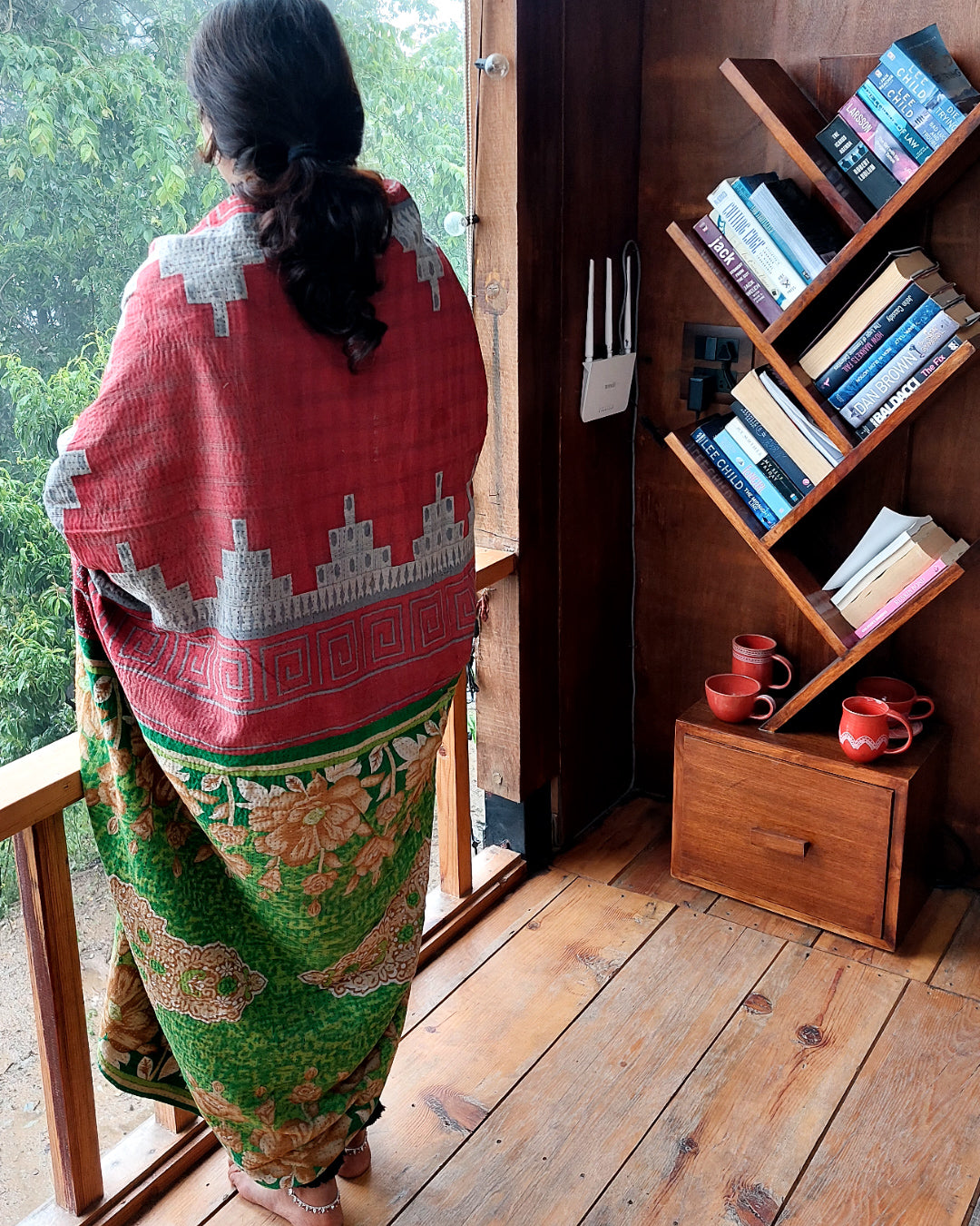 Vintage Kantha Throw #008