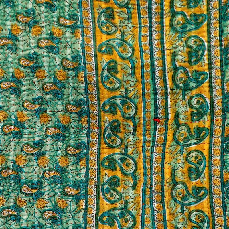 Vintage Kantha Throw #008