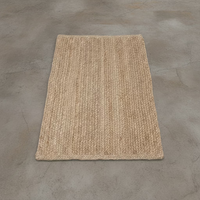 Plain Jute Entryway Rug