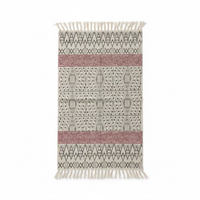 Cotton Printed Entryway Rug