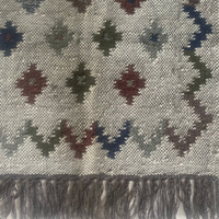 Wool & Jute Pattered Entryway Rug