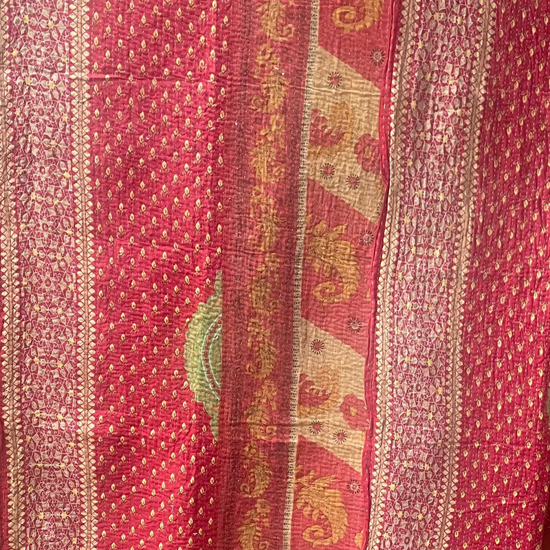 Vintage Kantha Throw #58