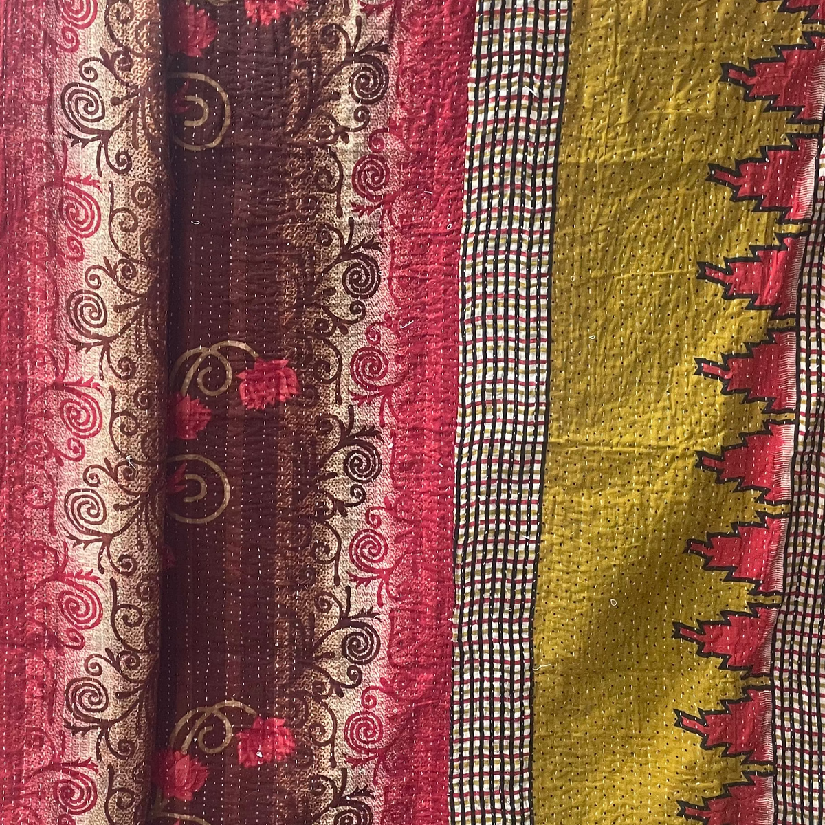 Vintage Kantha Throw #18