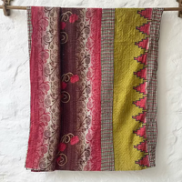 Vintage Kantha Throw #18