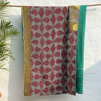 Vintage Kantha Throw #08