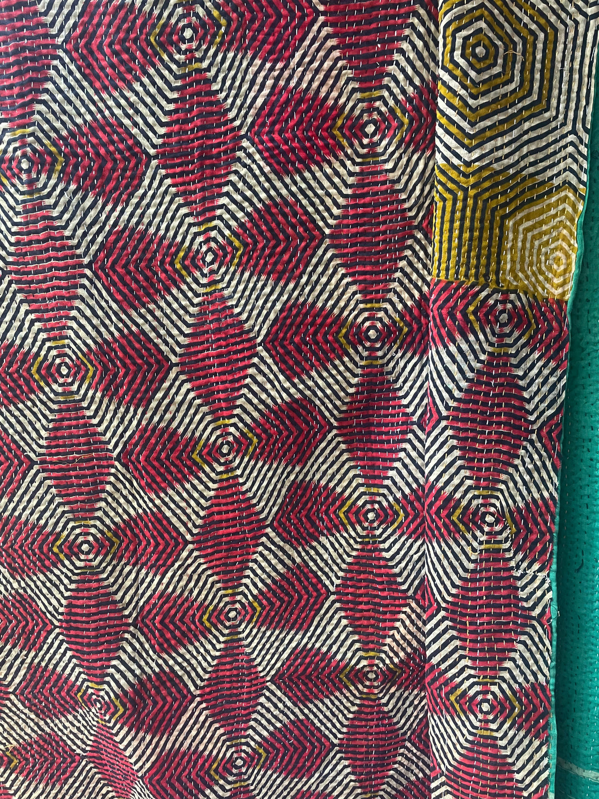 Vintage Kantha Throw #08