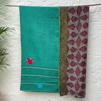 Vintage Kantha Throw #08
