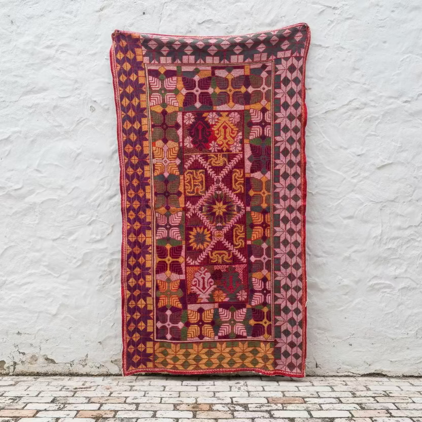 Vintage Throw- Galicha Kantha Design 202