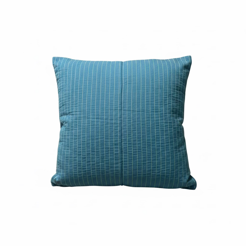 Blue Monsoon Kantha Cushion
