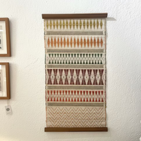 Bamboo & Loin Loom Wall Hanging- Pattern 008