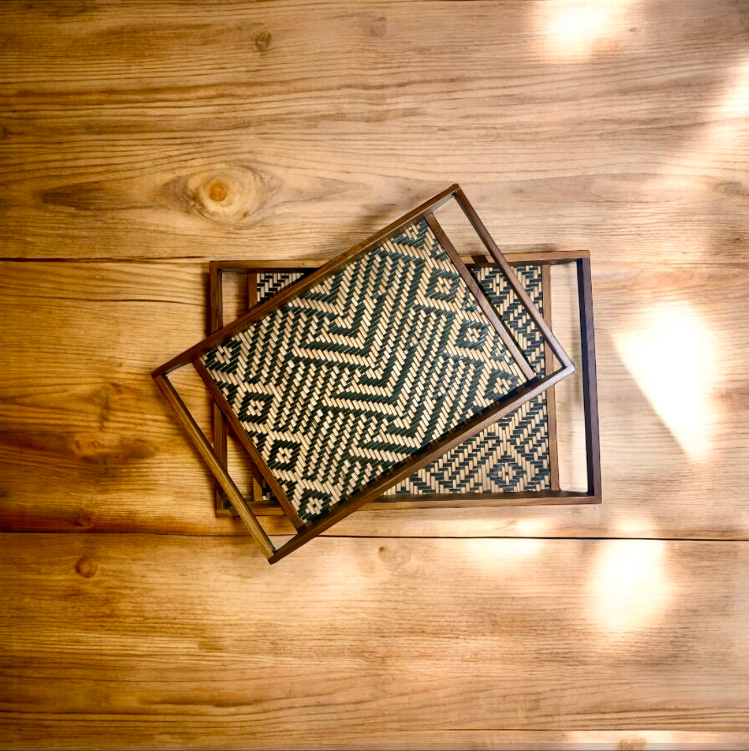 Longkhum Tray x 2 Sizes – Oak Tree Living