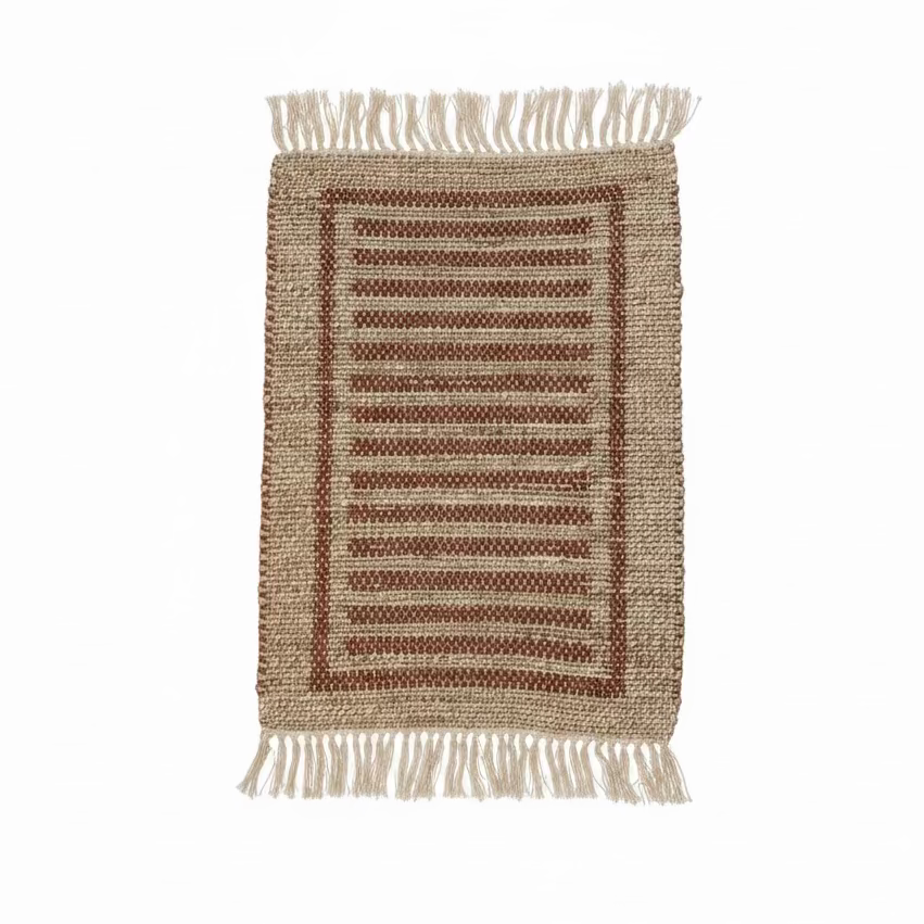 Textured Jute Entryway Rug