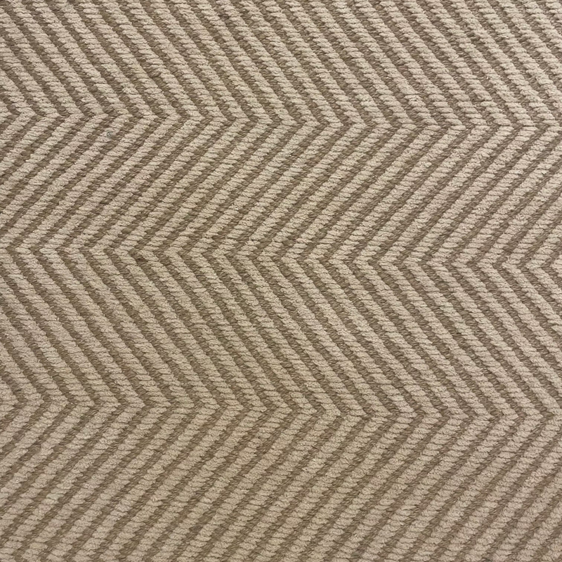 Chenille Jute Zig-Zag Rug
