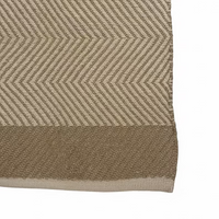 Chenille Jute Zig-Zag Rug