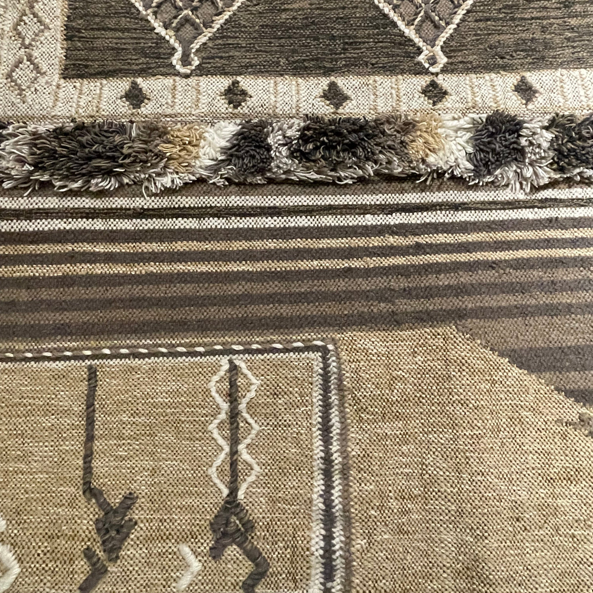 Tribal Grid Indoor/Outdoor PET Rug