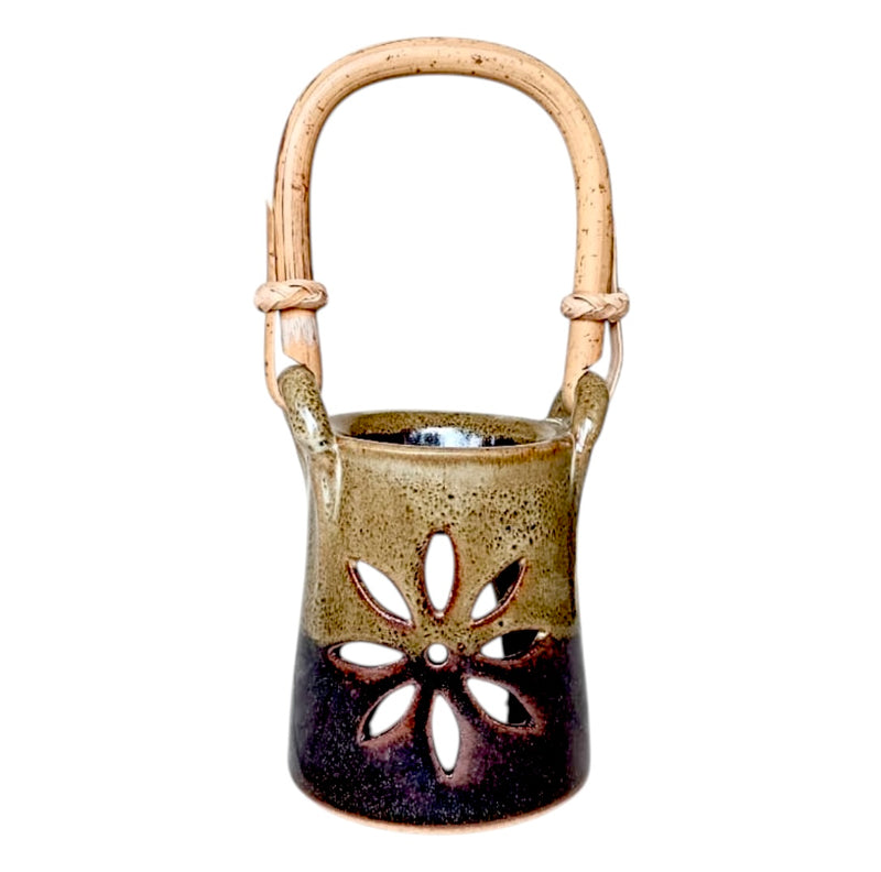 Essential Oil Burner with Bamboo Handle