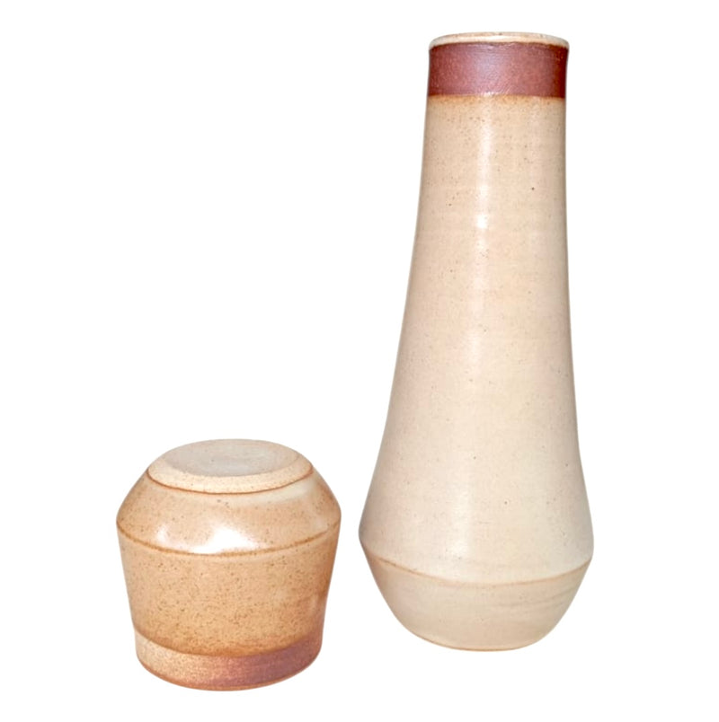 Ceramic Bottle & Cup Set