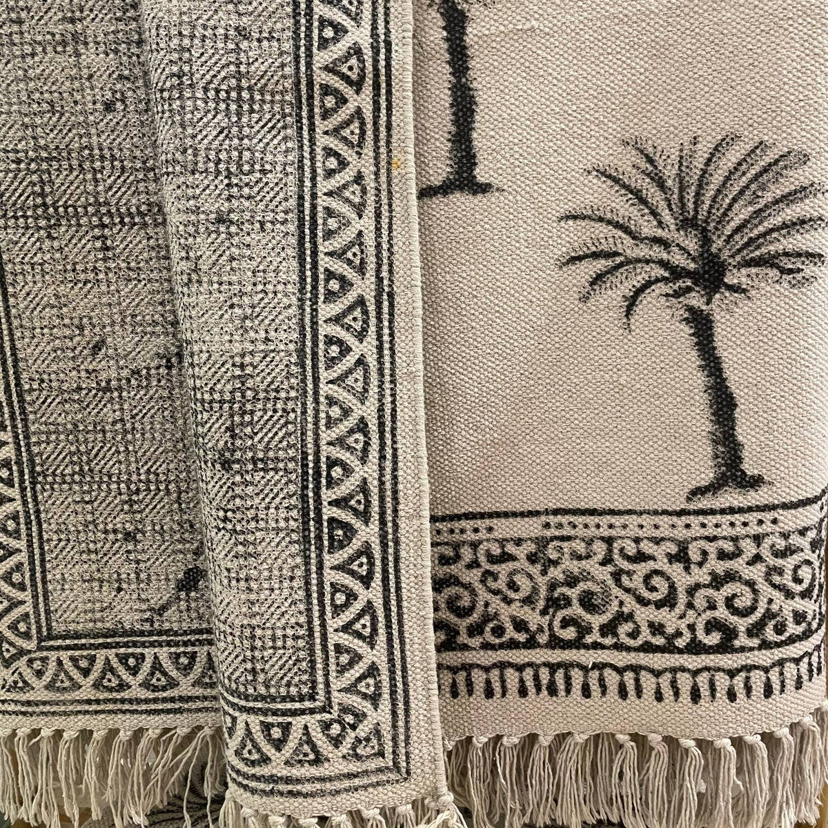 Tropical Palms Rug- New Double Sided