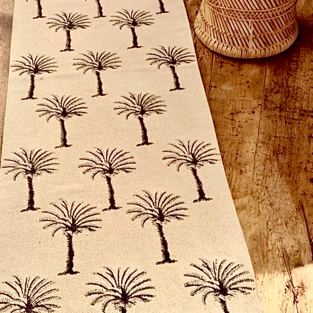 Double-sided Palm Tree Runner Rugs