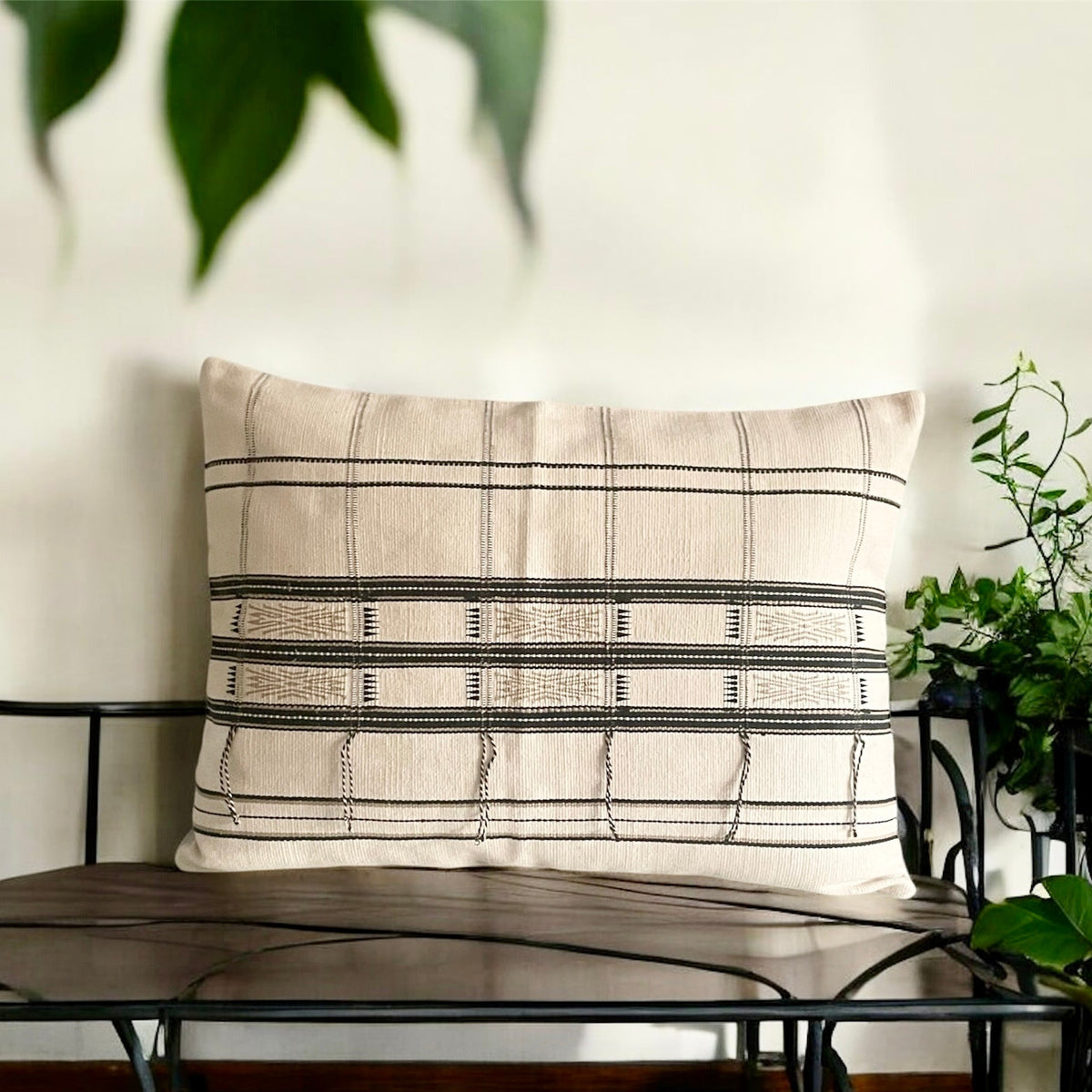 Vasu Naga Cushion Cover - Lumbar