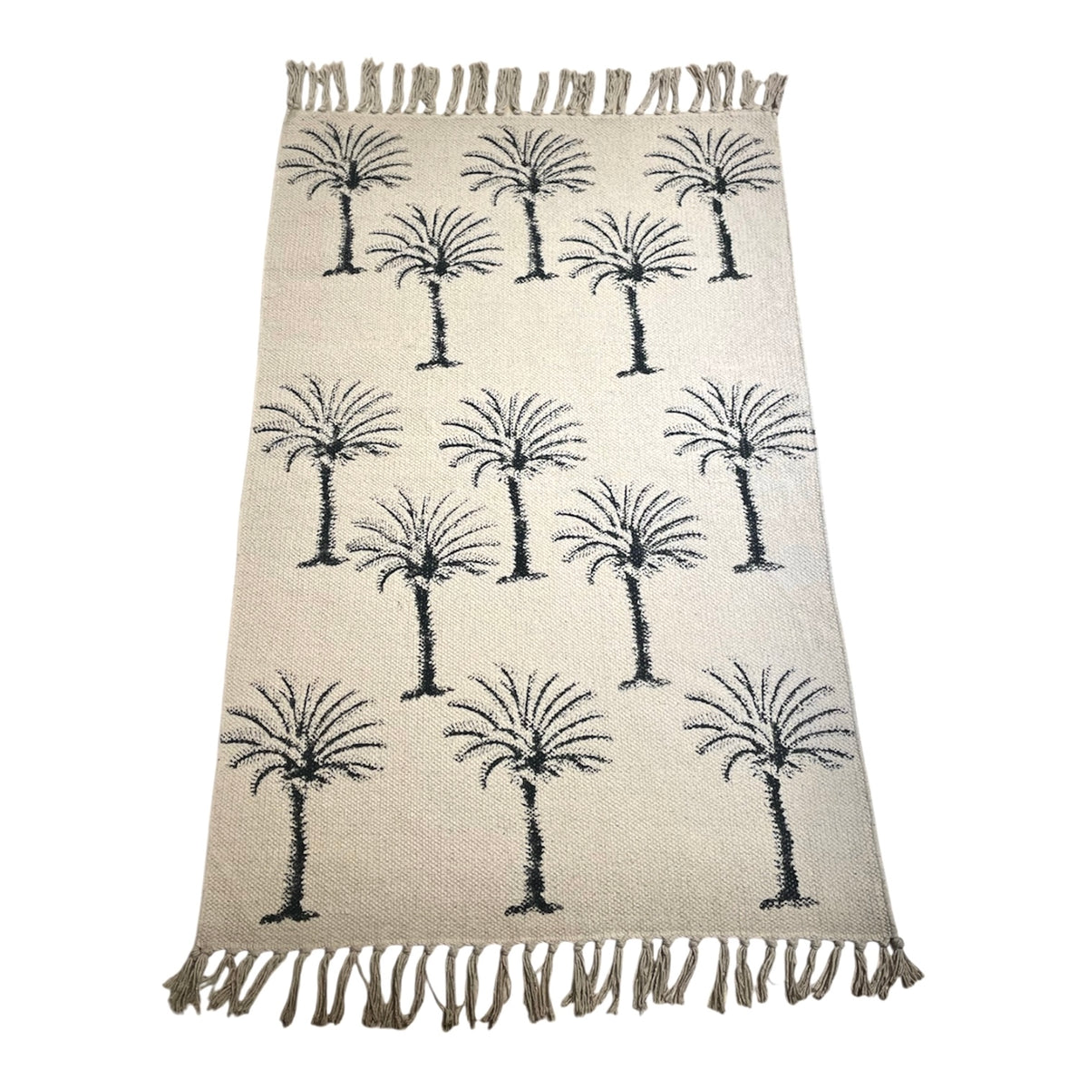 Tropical Palms Entryway Rug