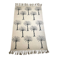 Tropical Palms Entryway Rug