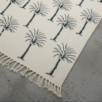 Tropical Palms Entryway Rug