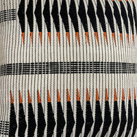 Black Rust Cushion Cover