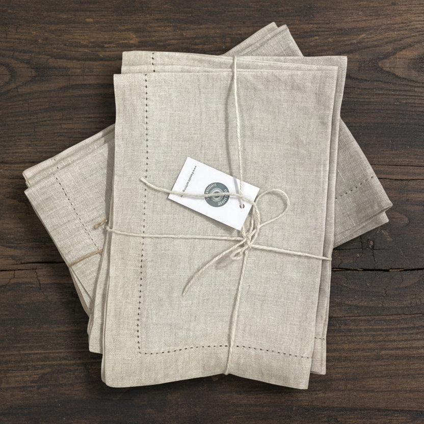 Moon Linen Placemats- Set of 4