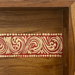 Aipan Teakwood Tray- Small