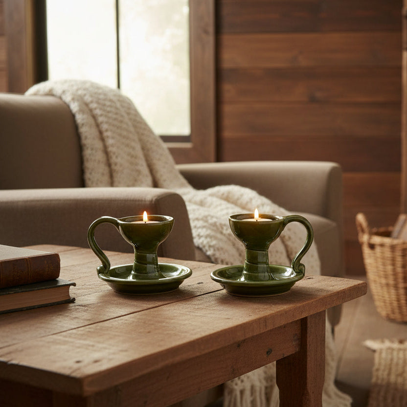 Ceramic Candle Holder