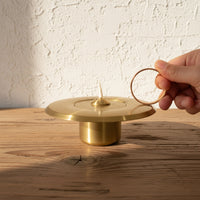 Brass Oil Lamp