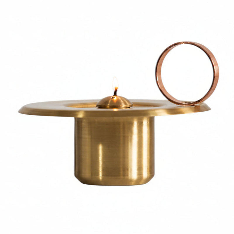 Brass Oil Lamp