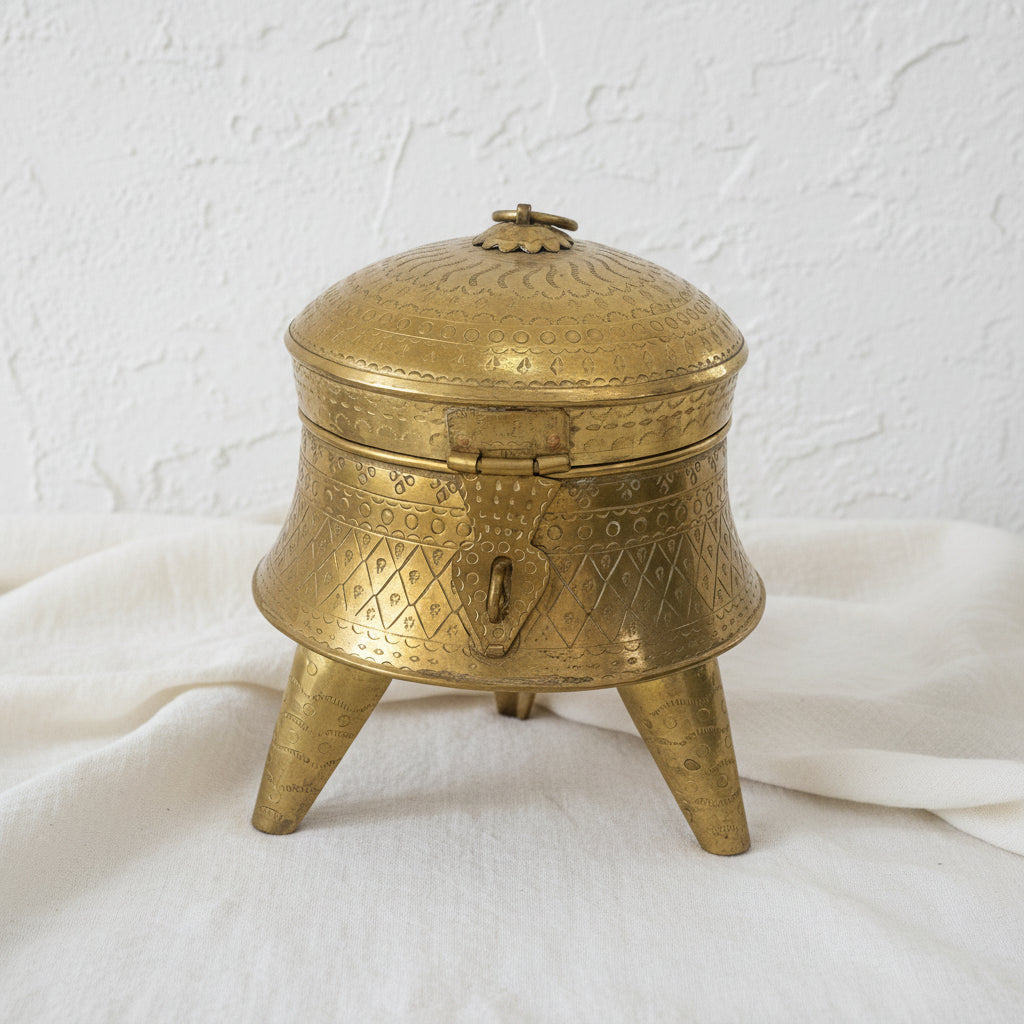 Brass Jewellery Box