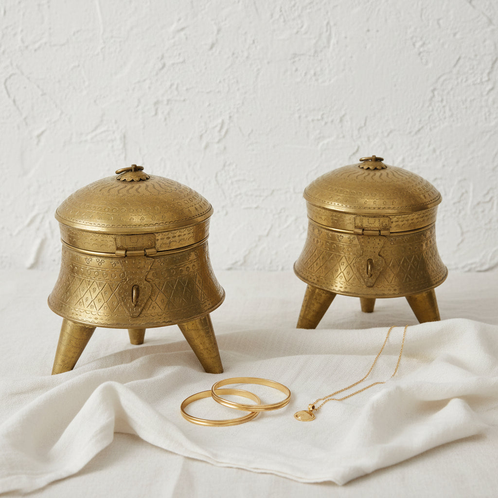Brass Jewellery Box