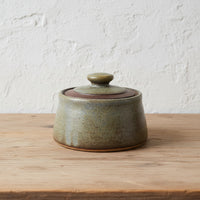 Bella Sugar Pot-Matte Blue