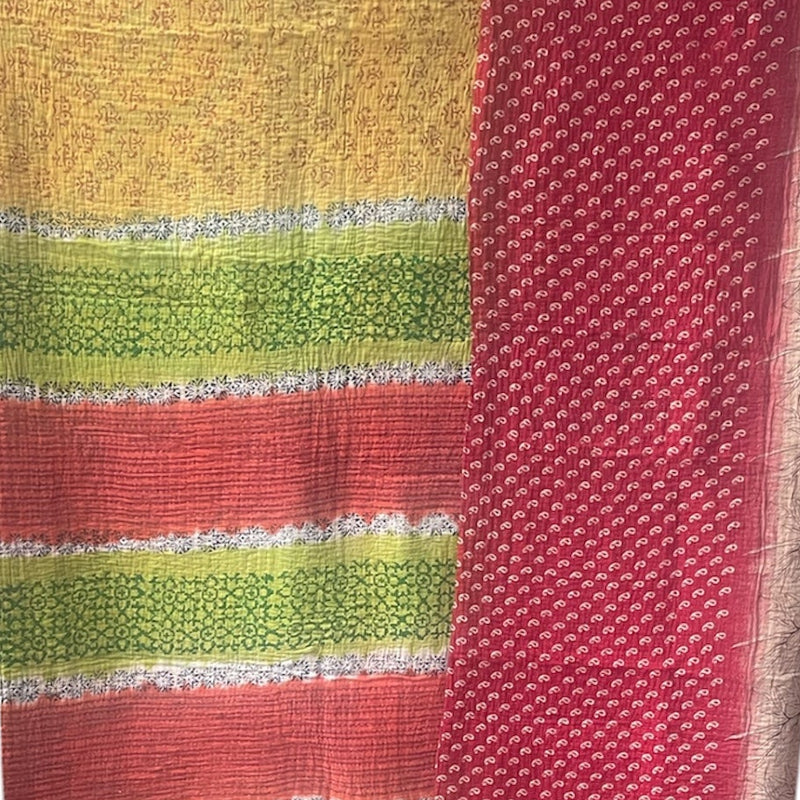 Vintage Kantha Throw #48