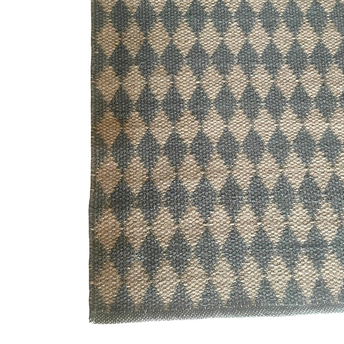 Slaty Diamond Jute Entryway Rug