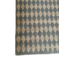 Slaty Diamond Jute Entryway Rug