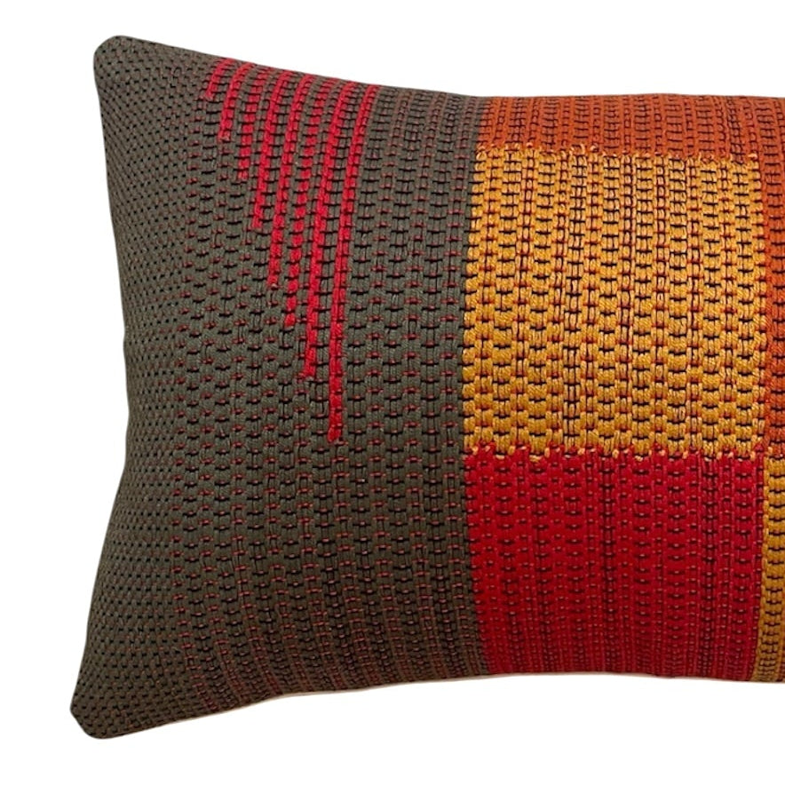 Rangoli Cushion Cover-Lumbar Small