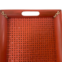 Bamboo Tray - Orange