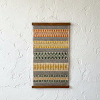 Bamboo & Loin Loom Wall Hanging- Pattern 08