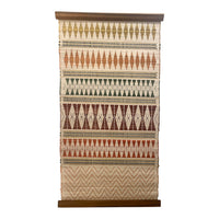 Bamboo & Loin Loom Wall Hanging- Pattern 008
