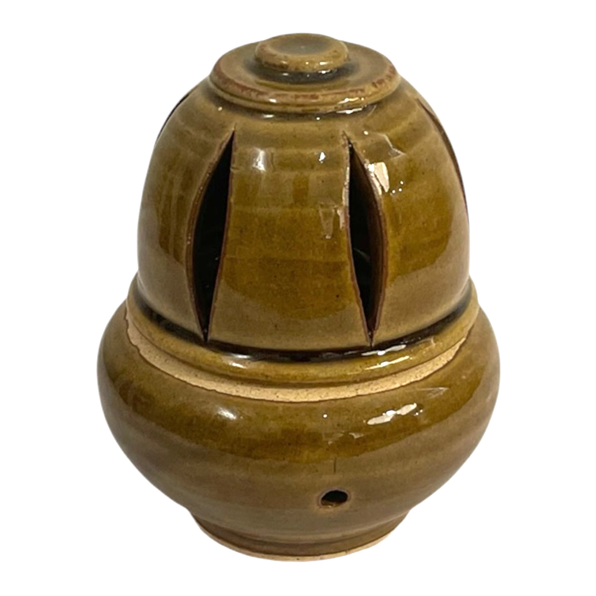 Rustic Cone Incense & Tea Light Holder