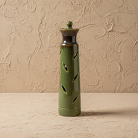 Tall Green Incense Stick Holder- Leaves